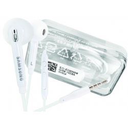 Słuchawki + mikrofon Samsung EG920BW białe 3.5mm BOX